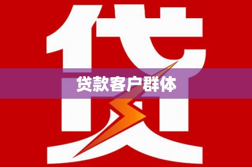 道县贷款客户群体