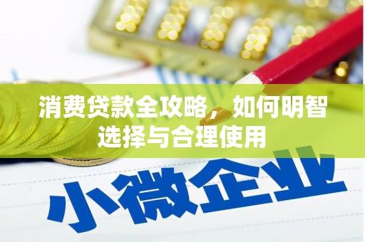 道县消费贷款全攻略，如何明智选择与合理使用