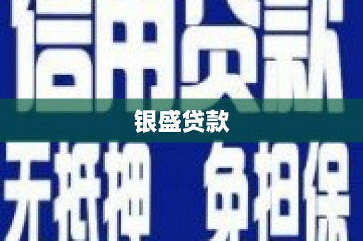 道县银盛贷款