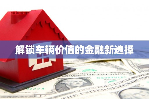 道县解锁车辆价值的金融新选择