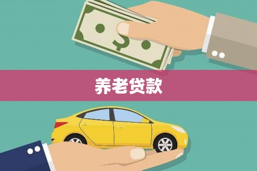 道县养老贷款